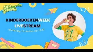 Dirk Scheele  Kinderboekenweek Live Stream [upl. by Deedee]