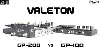 Valeton GP100 vs GP200  Amp Model Seamless Comparison  Vox Marshall Mesa Boogie Soldano Engl [upl. by Edwyna]