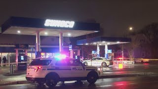 RPD blocks off Sunoco gas station on Dewey Avenue [upl. by Harriette554]