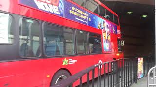 A Few Buses At Hammersmith Bus Station Before Bridge Closure  27 72 190 266 267 H91 [upl. by Diego]