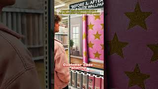 4 ways DIY chain stores increase sales of Selfadhesiv glitter wallpaper through posters [upl. by Coniah]