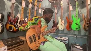 Daddy Lumba amp Great Ampong Hossana Bass Cover [upl. by Zaraf]