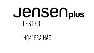 HÅG H04 JENSENplus tester [upl. by Acker]