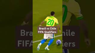 Brazil vs Chile  FIFA world cup 2026 qualifiers football soccer brazil [upl. by Lebiram87]