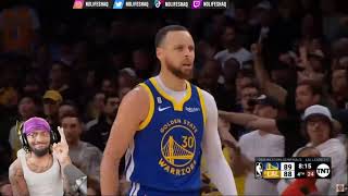 6 WARRIORS at 7 LAKERS  FULL GAME 4 HIGHLIGHTS  NoLifeShaq Reaction [upl. by Sopher558]