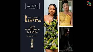 Nomzamo Mbatha And Kgomotso Christopher Nominated Together In SAFTAs [upl. by Tavie]