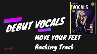 Move Your Feet Backing Track Rockschool Debut Vocals [upl. by Selle147]