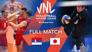 🇷🇸 SRB vs 🇯🇵 JPN  Full Match  Men’s Preliminary Phase Match  VNL 2019 [upl. by Monty698]