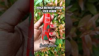 Best lipbalm 👌👌 Deyga beetroot lipbalm stick review after using one month shorts lipbalm [upl. by Herod]