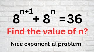 nice exponential problem  can you solve  Exponent ke Sawal [upl. by Robins]