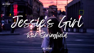 Rick Springfield  Jessies Girl Lyrics [upl. by Eiser775]