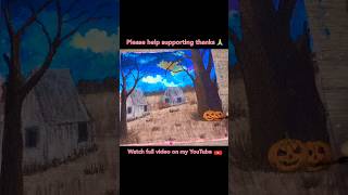 Halloween Day Painting shorts painting satisfying trending video viralvideo [upl. by Notgnirrab]