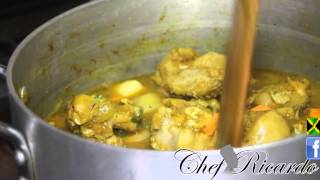 One Of The Best Caribbean Curry Chicken Recipe  Recipes By Chef Ricardo [upl. by Aldas]