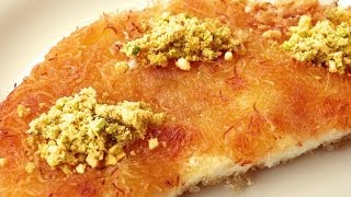 Knafeh Recipe  Turkish Kunefe Recipe [upl. by Mandle586]