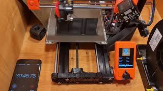 Klipper Prusa mini  400mms 13k acceleration [upl. by Nuahs]