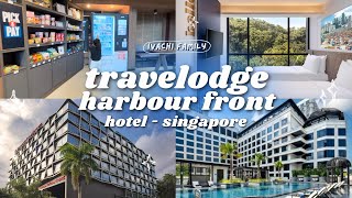 FULL REVIEW TRAVELODGE HOTEL HARBOUR FRONT SINGAPORE WORTH IT GA YA  IVACHI FAMILY [upl. by Frasier]