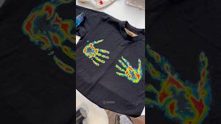 Cool idea to paint a Tshirt 🔥 shorts diycraft diyprojects painting art diy handmade [upl. by Benita309]