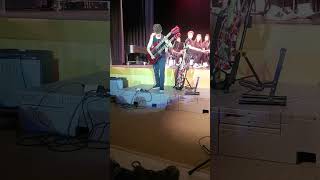 13 year old gets spotlighted on guitar at school concert [upl. by Apthorp]