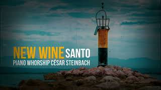 SANTO  NEW WINE  César Steinbach Piano Worship 🔥🔥 [upl. by Cara]