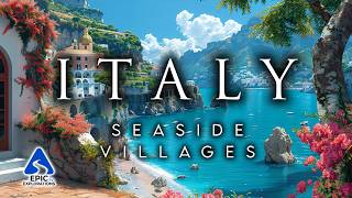 50 Most Beautiful Villages in Italy  4K Seaside Edition [upl. by Enihpets]