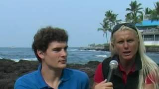 Ironman Hawaii 2008  Interview Yvonne van Vlerken [upl. by Sualocin]