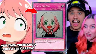 ANYA vendo SEUS MEMES ft BatataComPepino  DESAFIO DA SEMANA 13 [upl. by Gamages]