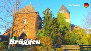 Brüggen Viersen North RhineWestphalia 🇩🇪 Germany Walking Tour 2021 [upl. by Derfla]