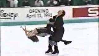 1992 Worlds FD Marina Klimova amp Sergei Ponomarenko [upl. by Nodab]