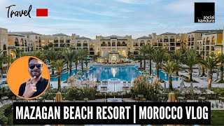 Mazagan Beach Resort  Morocco  Travel VLOG  Travel Diaries  Social Kandura [upl. by Yrac719]