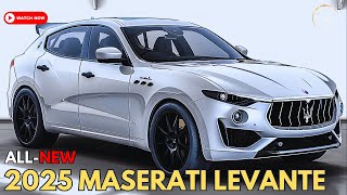 New 2025 Maserati Levante The SUV That Will Change Everything [upl. by Nairolf]