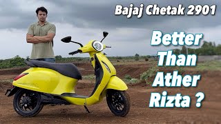 2024 Bajaj Chetak 2901 Review  Better Than Ather Rizta [upl. by Ambur]