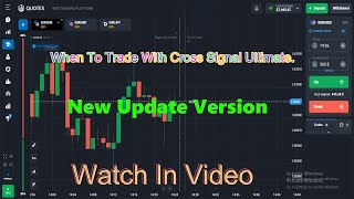 When to Trade With Cross SIGNAL Ultimate Through New UPDATE [upl. by Meenen]