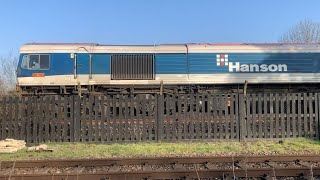 Class 59  59101 ‘Village of Whatley’  Two Tone  Freightliner  Didcot Railway Centre  150223 [upl. by Etessil]