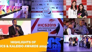 India Communication Summit 19 amp Kaleido Awards [upl. by Edris]