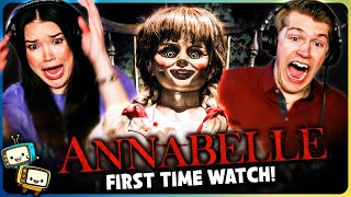 ANNABELLE 2014 Movie Reaction  First Time Watch  Supernatural Horror  Annabelle Wallis [upl. by Arikihs394]