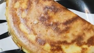 Cheese omelette Dosa Easy recipe [upl. by Ronn]