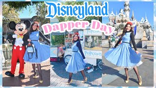 Dapper Day at Disneyland │ Fall Disney Vlog [upl. by Asseram]