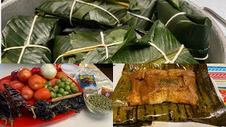 Tamales de Arroz Guatemaltecos paso a paso [upl. by Kcirrad]