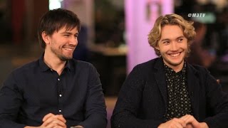 M3 Extended Interview with Reign Stars Toby Regbo amp Torrance Coombs [upl. by Willette]