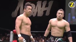 NOAH  Yoshinobu Kanemaru amp Kotaro Suzuki vs KENTA amp Taiji Ishimori  SUMMER TAG LEAGUE 2009 [upl. by Elephus]