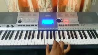 Manam songs on keyboard  kanipinchina ammake instrumental [upl. by Cassey]