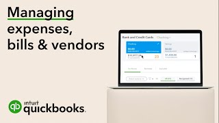 Tracking Spending Manage Your Expenses Bills amp Vendors  QuickBooks Training Webinars 2019 [upl. by Lem]