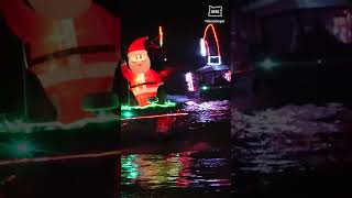 Portlands Christmas Ships visit Milwaukie [upl. by Juni381]