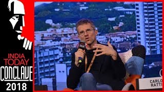 India Should Do Same Old Thing In Different Way  Carlo Ratti NewAge Architect  IT Conclave2018 [upl. by Ardnekat]