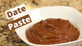 How To Make amp Use Date Paste  Healthy Natural Sweetener  Rockin Robin Cooks [upl. by Aicram430]