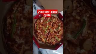 Chicken sausage and corn capsicum Ovenstory pizza 144 [upl. by Galateah]