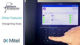 Mitel 6940 Phone Training  Part 3  Other Features  Partners Technology [upl. by Nnayar]