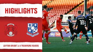 HIGHLIGHTS Leyton Orient 13 Tranmere Rovers [upl. by Assillim497]