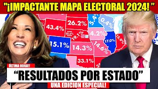 quot¡Increíble Cambio Esto Acaba de Redibujar el Mapa Electoral 2024 Kamala Harris  Donald Trump [upl. by Ycul366]