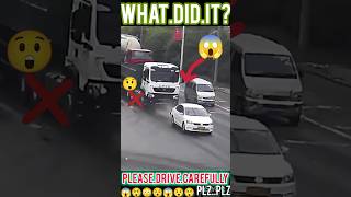 Unbelievable Moment Lorry Pushes Car Uphill in Epic Show of Strength 😱 accident viral shorts [upl. by Hana979]